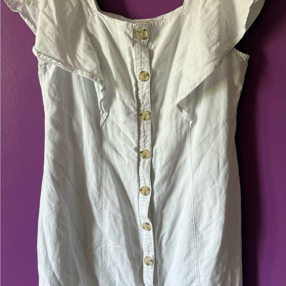 a.n.a White Flutter Sleeve Sundress